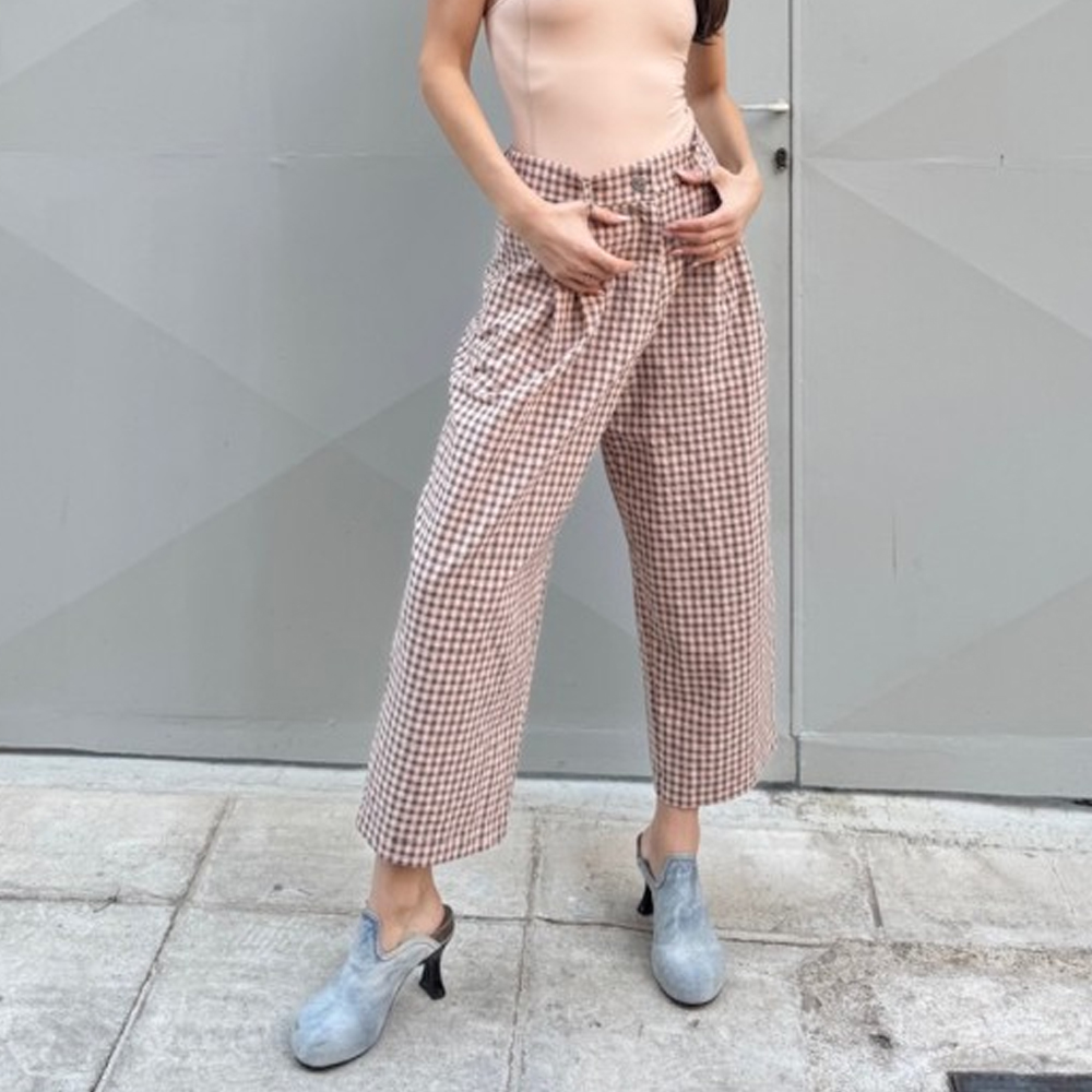 MILKWHITE Pants Γυναικείο Παντελόνι - Ροζ