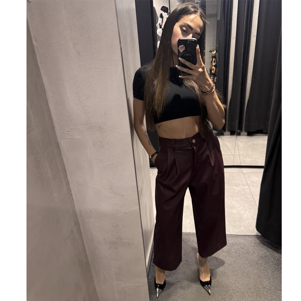 MILKWHITE Pants Γυναικείο Παντελόνι - 3