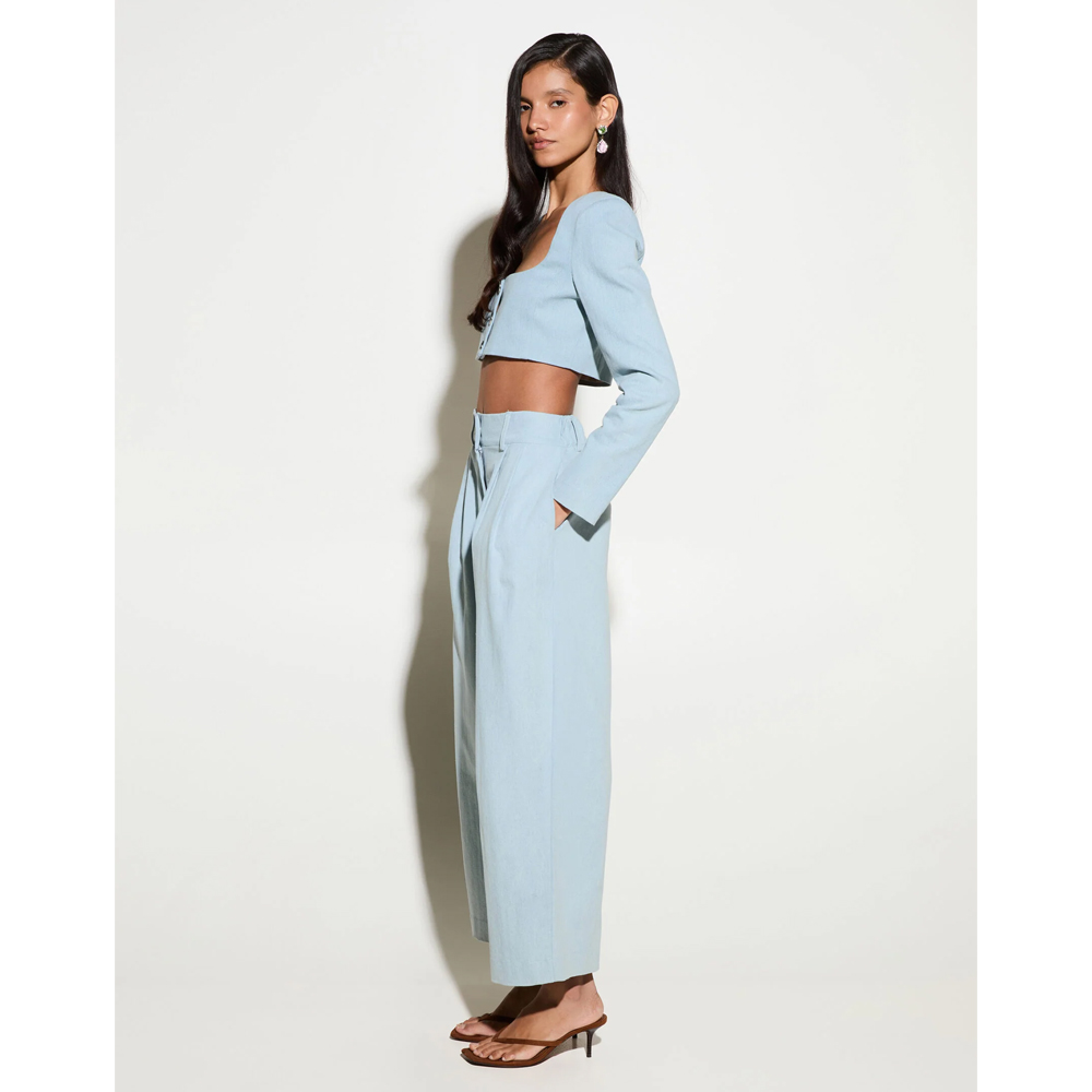 MILKWHITE Denim Pants Γυναικείο Τζιν Παντελόνι - 3