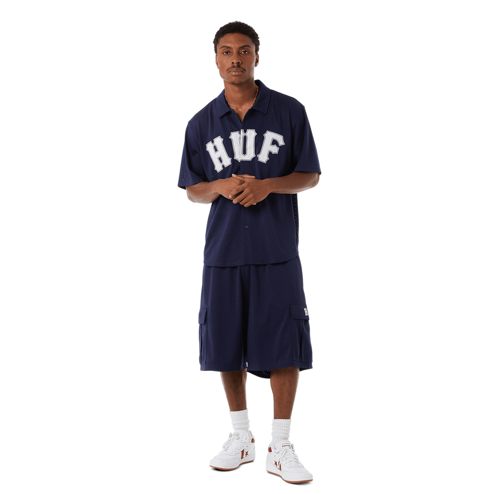 HUF Arch Mesh Cargo Short Unisex Βερμούδα  - Μπλε