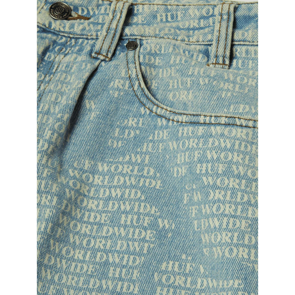 HUF Cromer Ceremony Pant Ανδρικό Τζιν Παντελόνι - 4