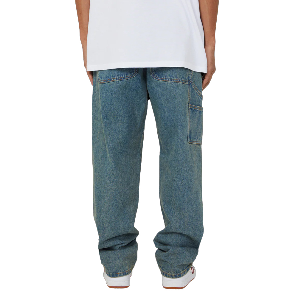 HUF Kinda Loose Double Knees Unisex Τζιν Παντελόνι - 2