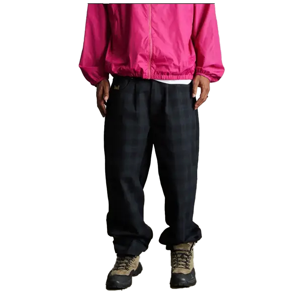 HUF Cromer Plaid Pant  Ανδρικό Παντελόνι - Μαύρο