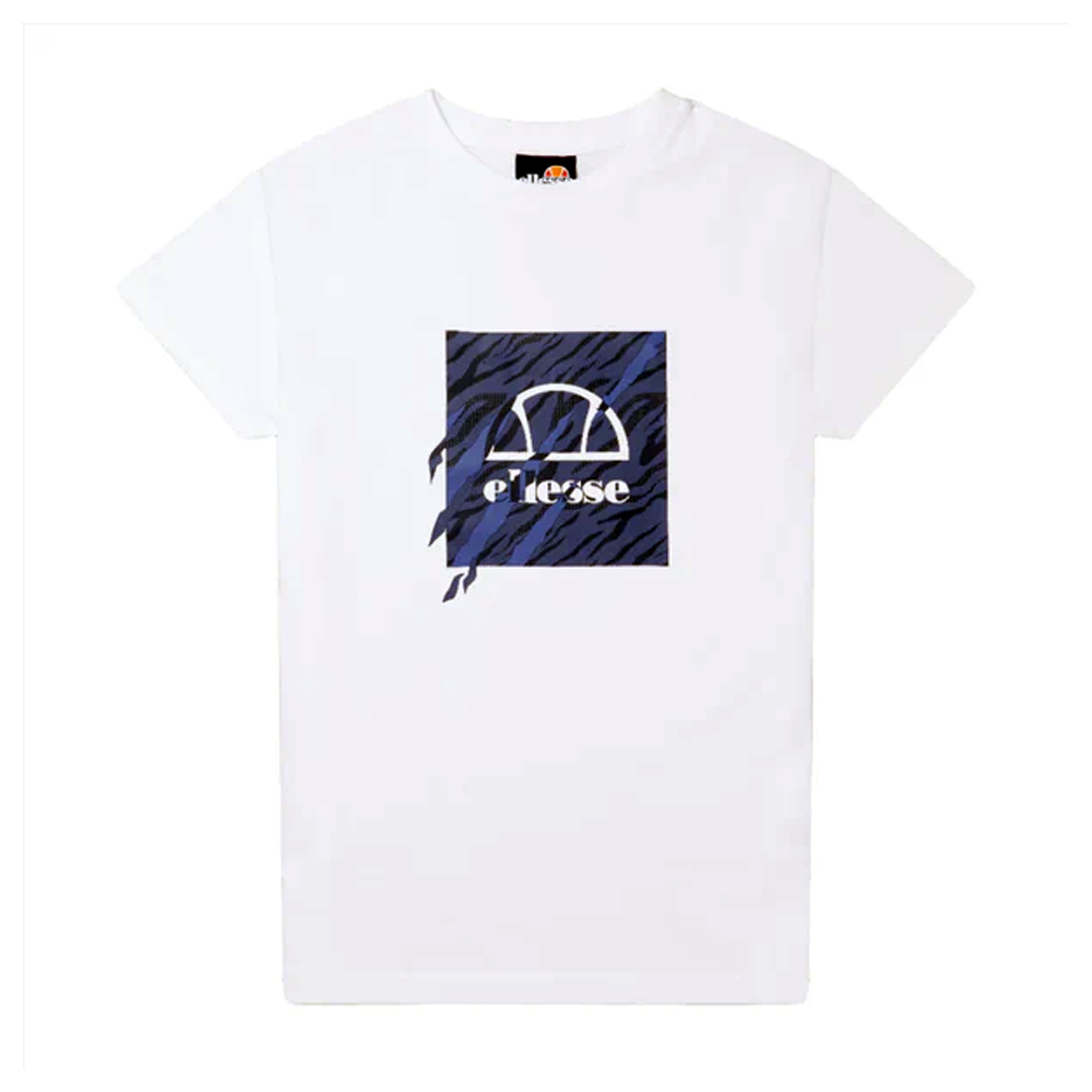 ELLESSE Animal Print Lionaire T-Shirt Παιδικό T-Shirt - Λευκό