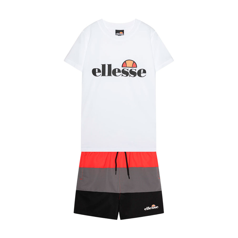 ELLESSE Vescia Set Παιδικό Σετ Σορτσάκι-Κοντομάνικη Μπλούζα  - Multi