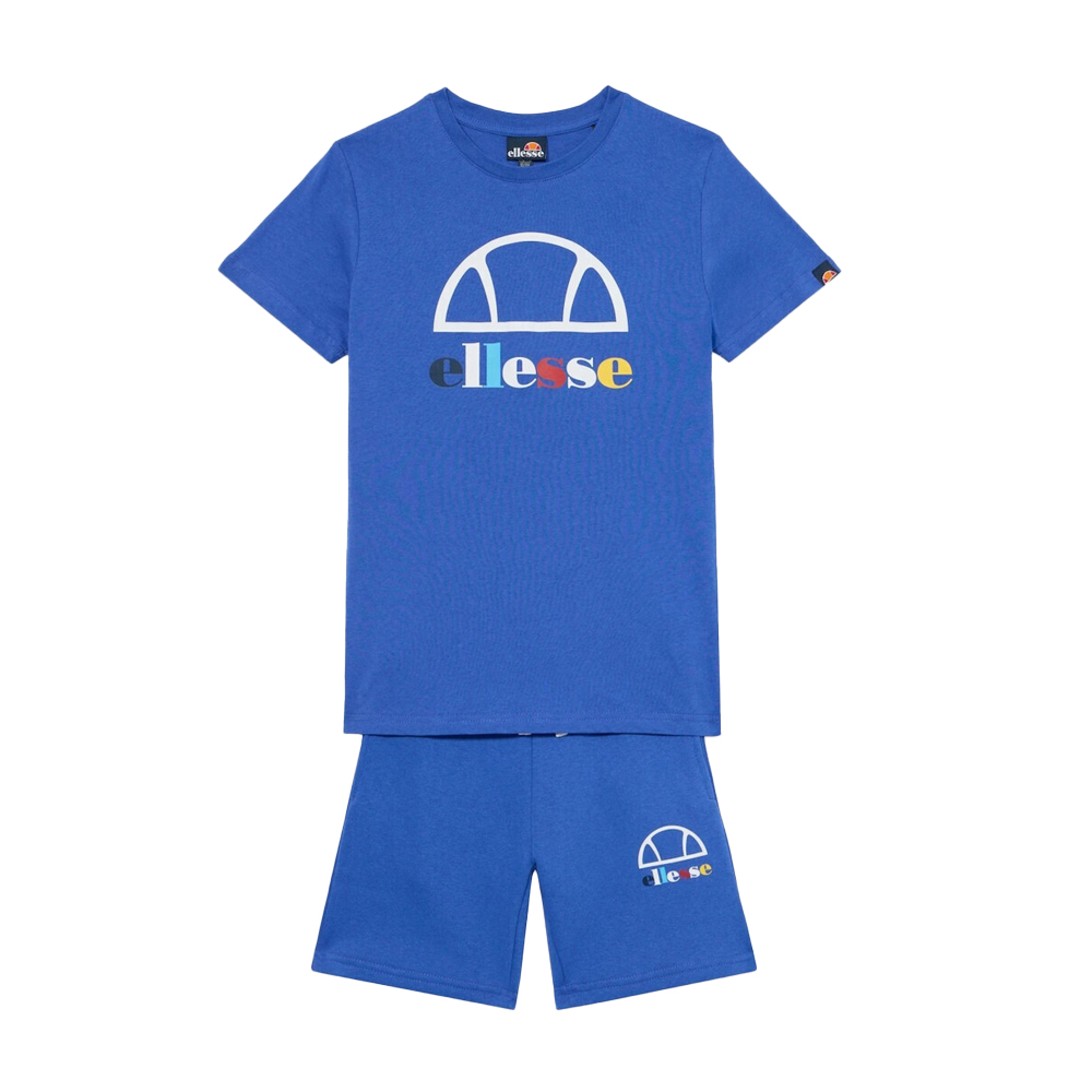 ELLESSE Beffa Tee & Short Set Παιδικό Σετ  - Μπλε