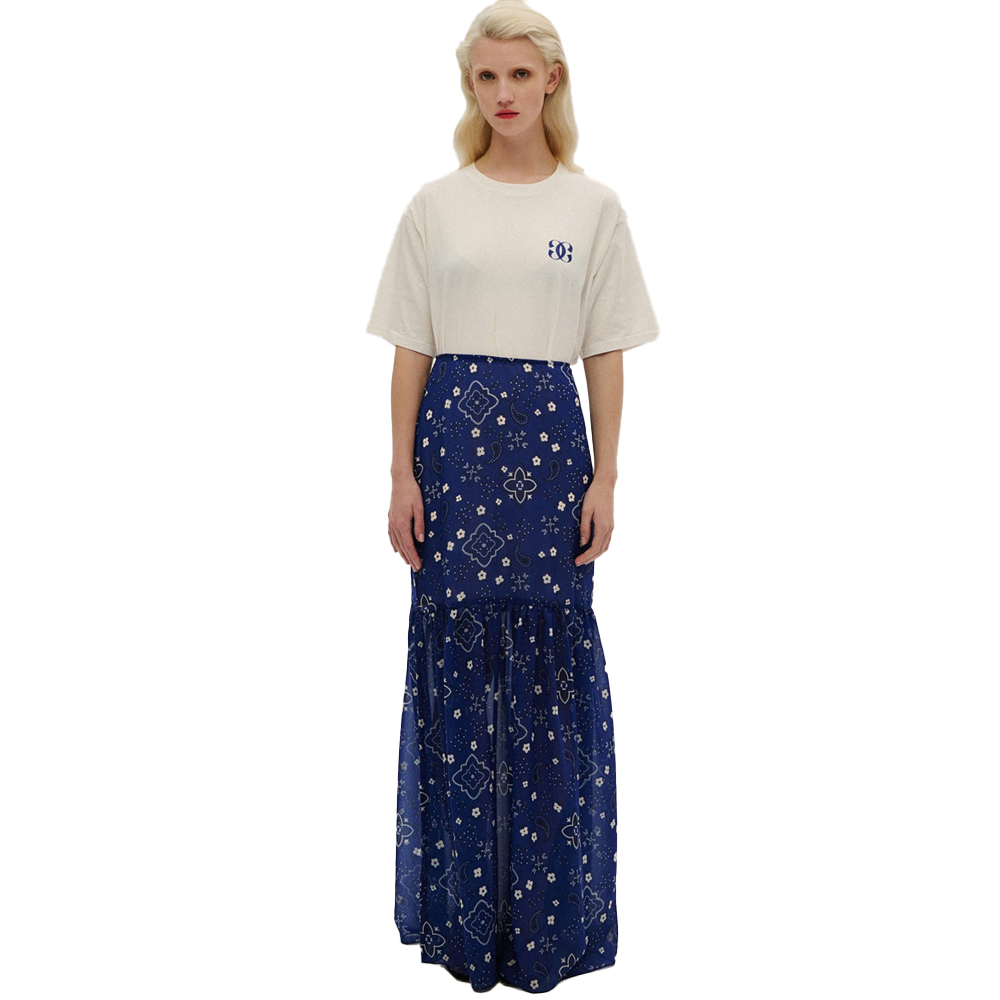 COMBOS KNITWEAR T-Shirt Τύπωμα Combos Γυναικείο T-Shirt - Λευκό