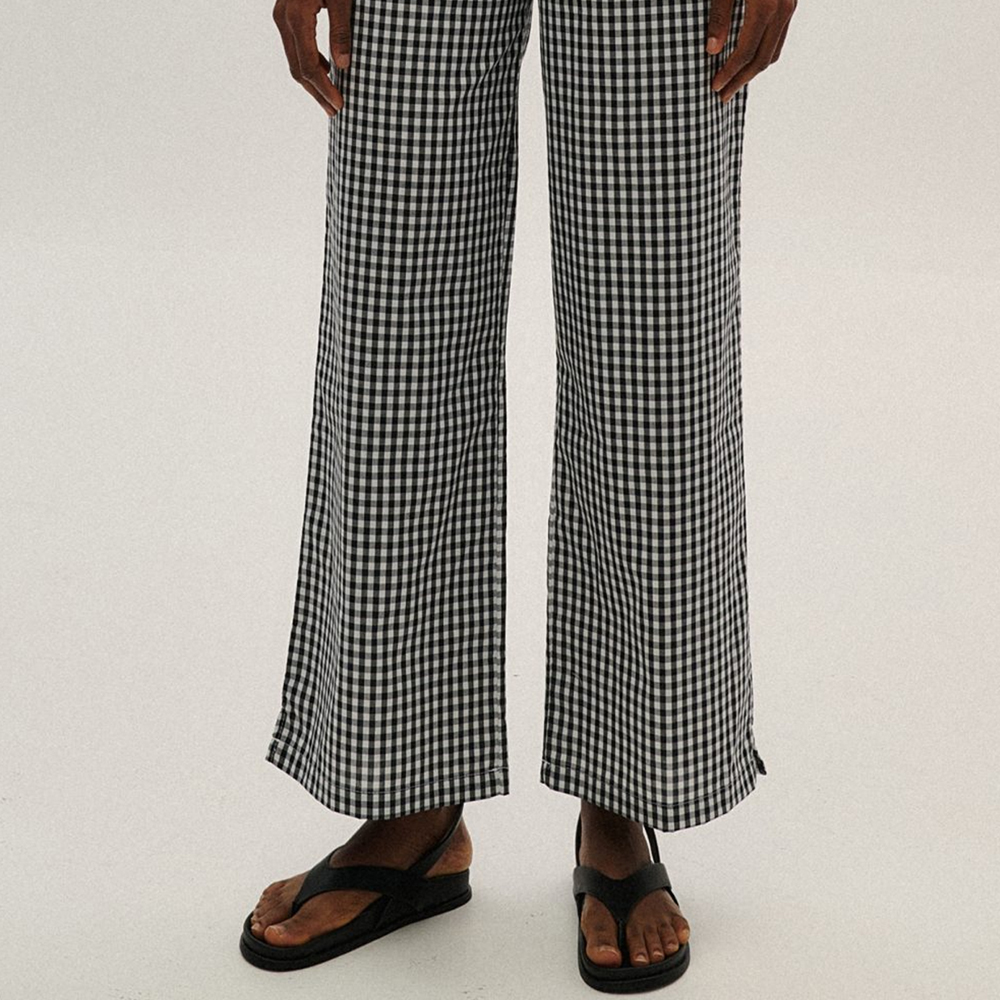 COMBOS KNITWEAR Παντελόνι Καρό  - 3