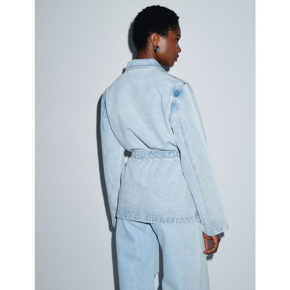 COMBOS KNITWEAR Γυναικείο Denim Jacket  - 2