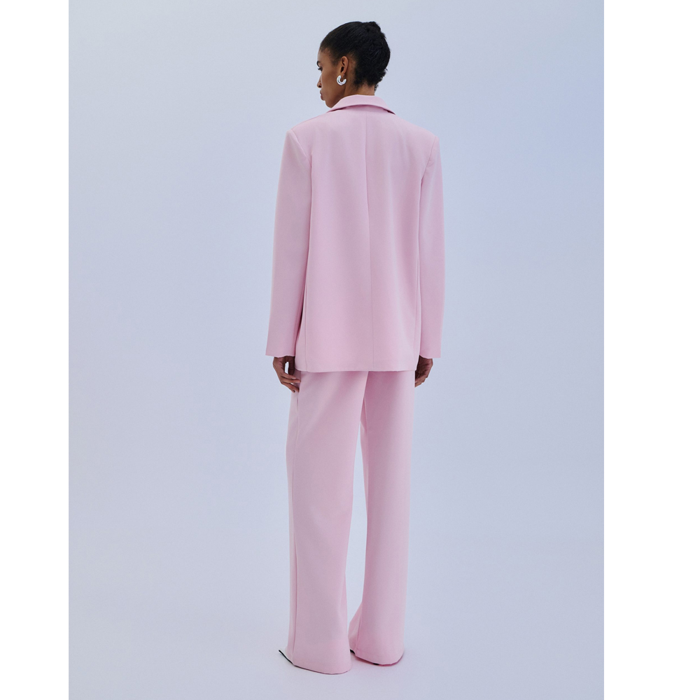 COMBOS KNITWEAR Blazer Gold Button Γυναικείο Σακάκι  - 2