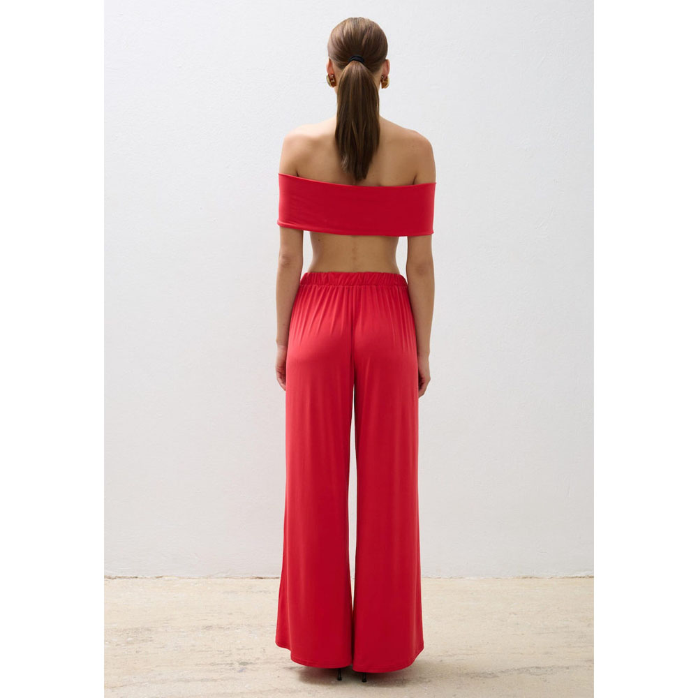 COMBOS KNITWEAR Top Off Shoulder Γυναικείο Τοπ - 2
