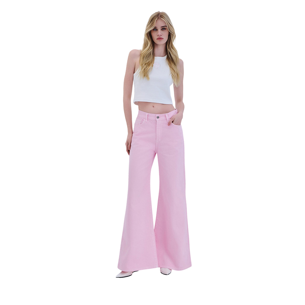 COMBOS KNITWEAR Tank Top Γυναικεία Αμάνικη Crop Μπλούζα - 3