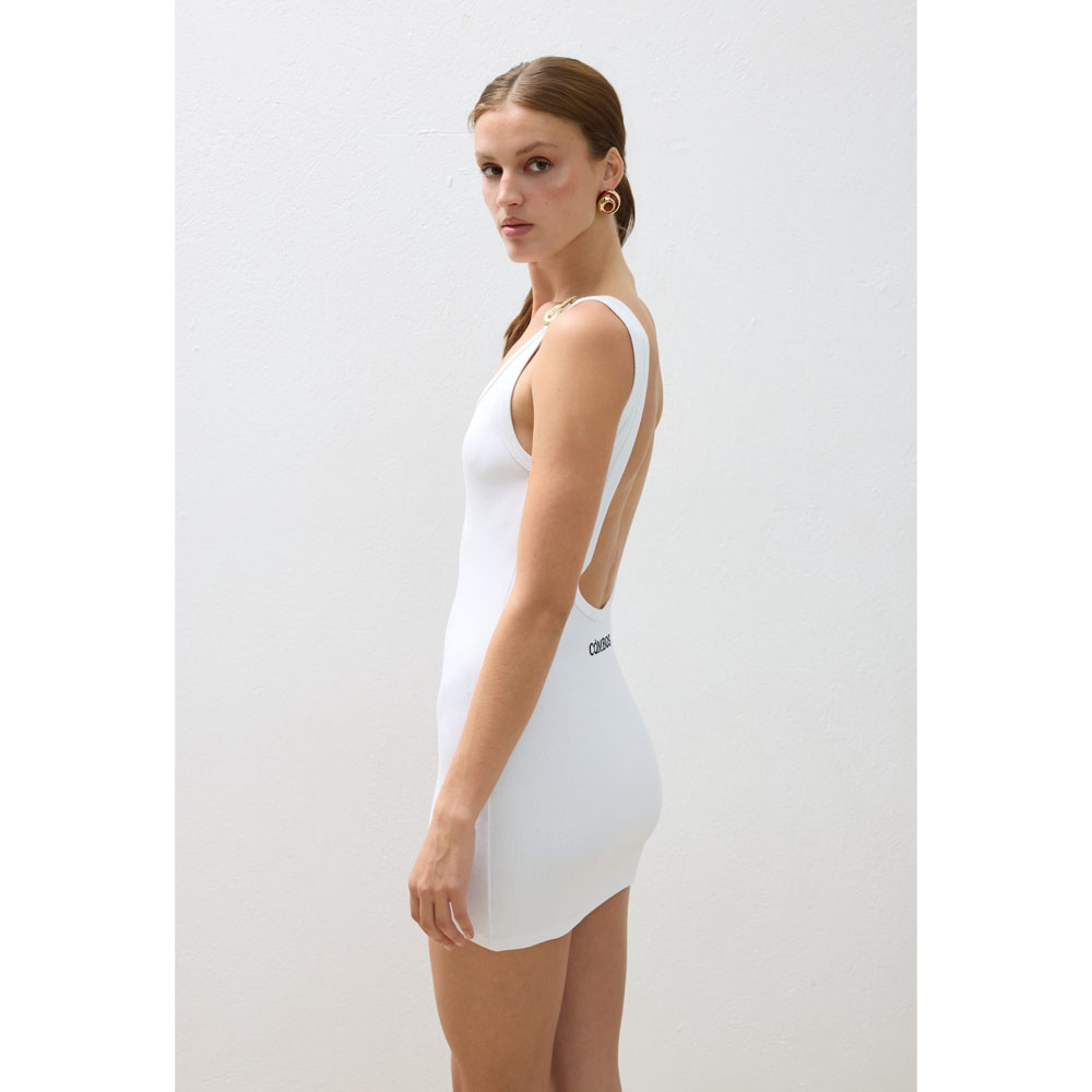 COMBOS KNITWEAR Dress Mini Γυναικείο Φόρεμα Μίνι - 3