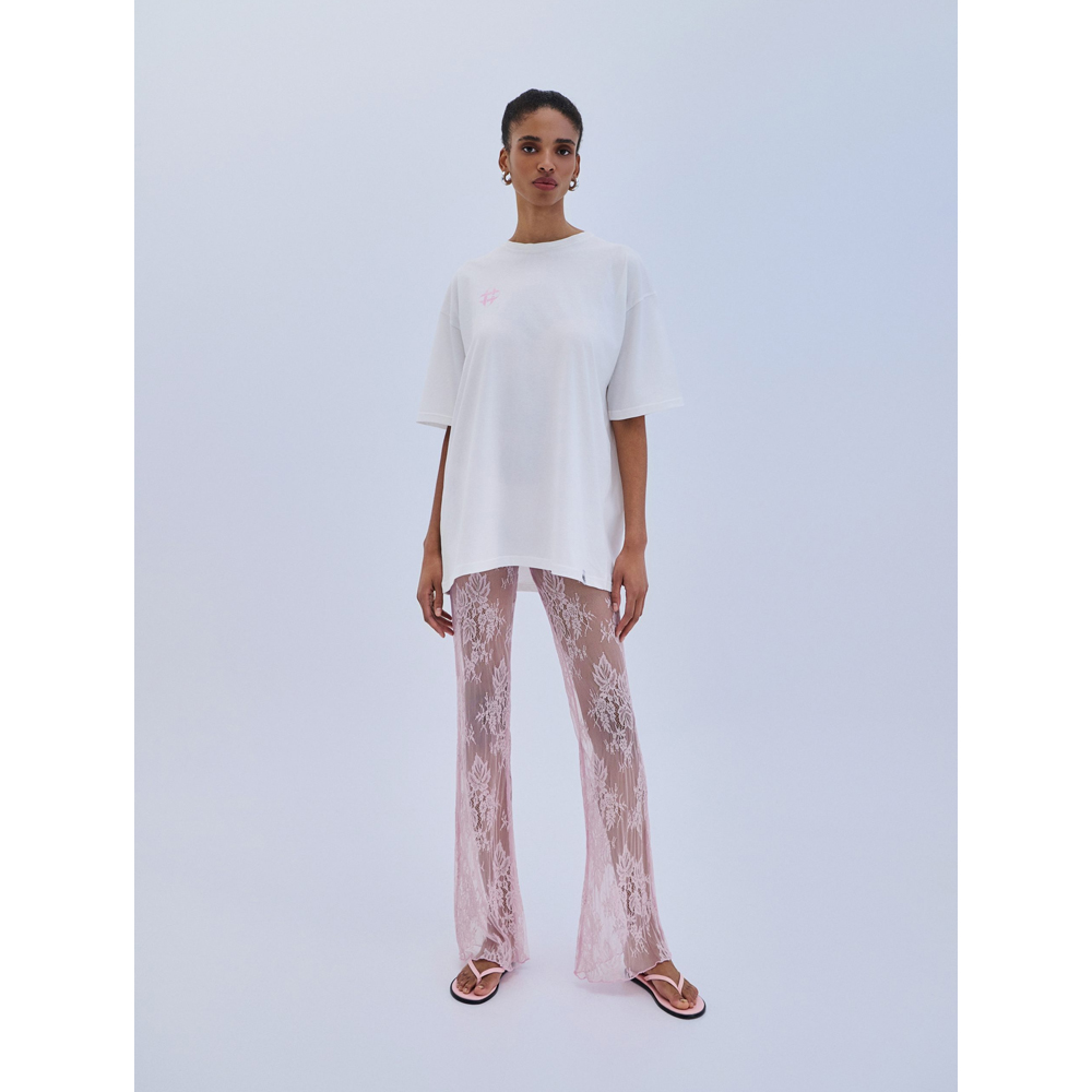 COMBOS KNITWEAR Trouser Lace Γυναικείο Παντελόνι - 2