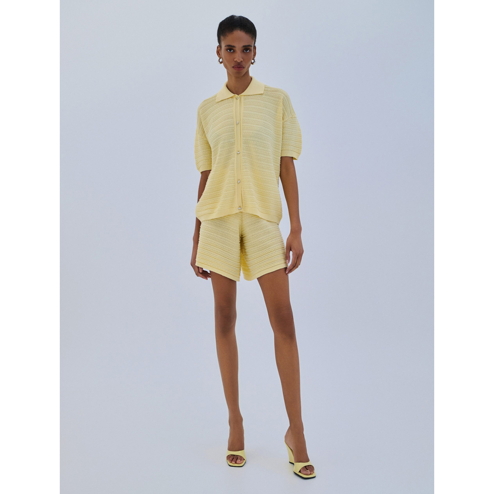 COMBOS Cardigan Polo Buttons Γυναικεία Ζακέτα - 3