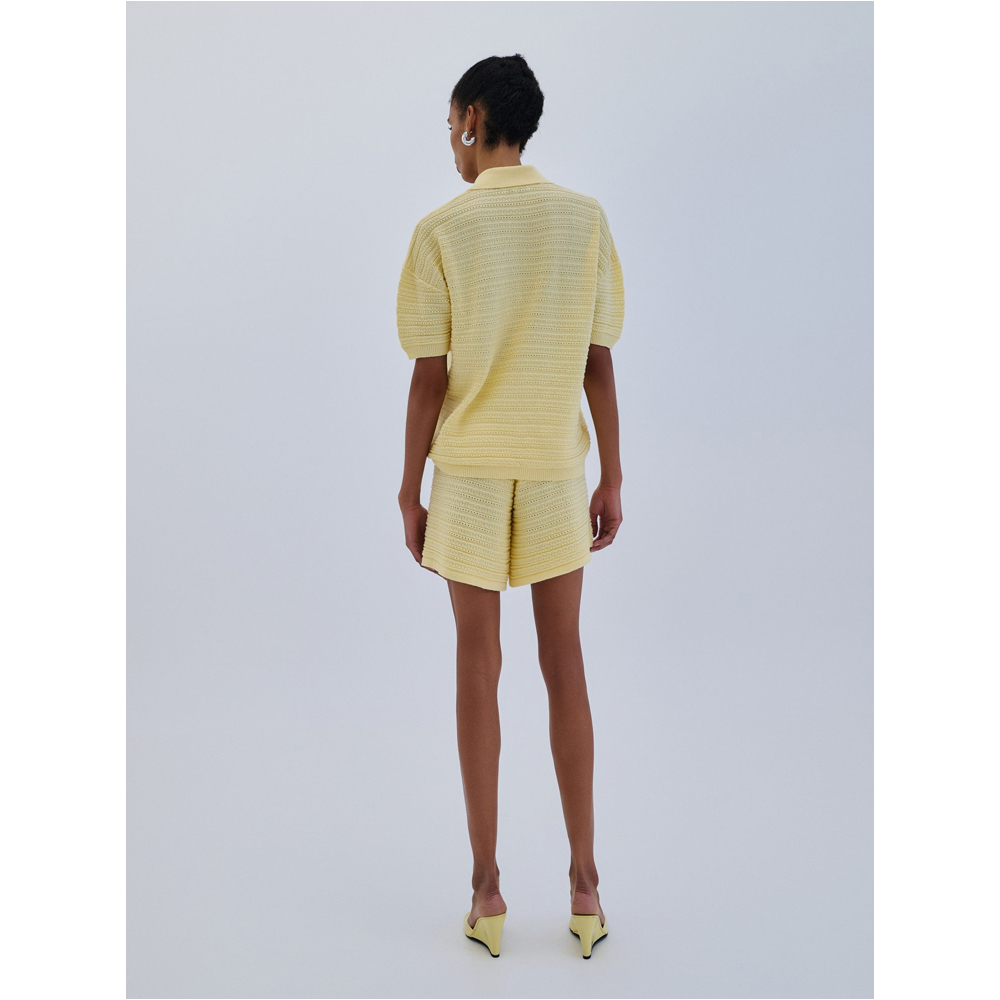 COMBOS KNITWEAR Shorts Knit Γυναικείο Σορτς - 2