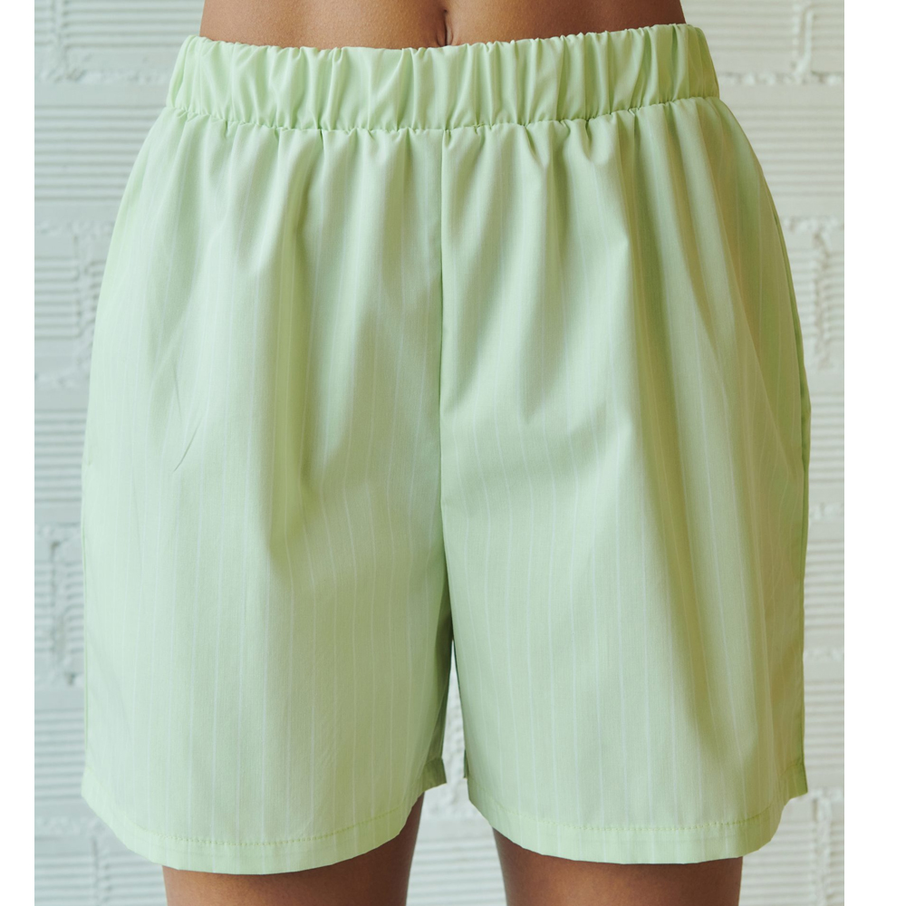 COMBOS KNITWEAR Shorts Striped Γυναικείο Σορτς - 3