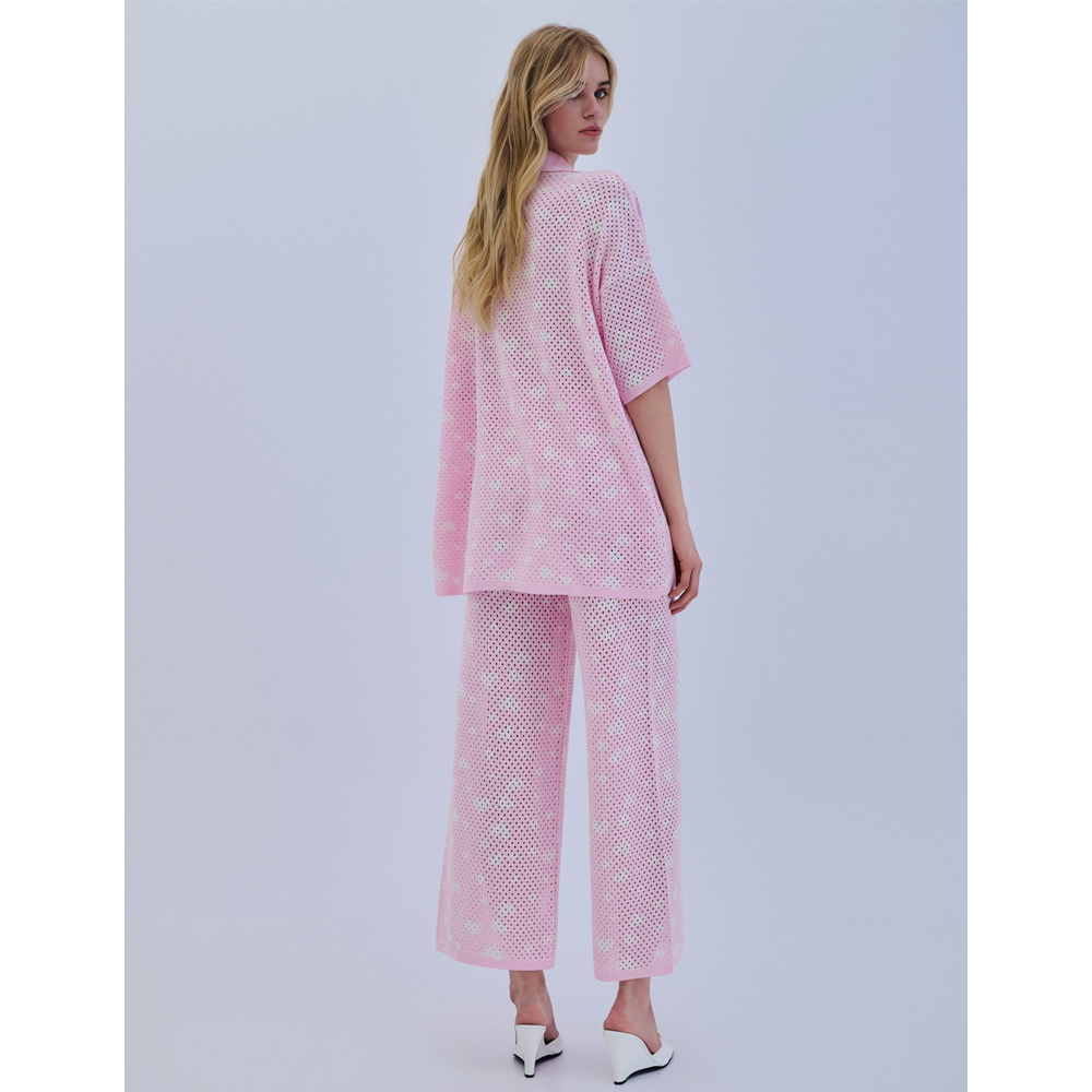 COMBOS Cardigan Polo V Hearts Γυναικεία Ζακέτα - 2