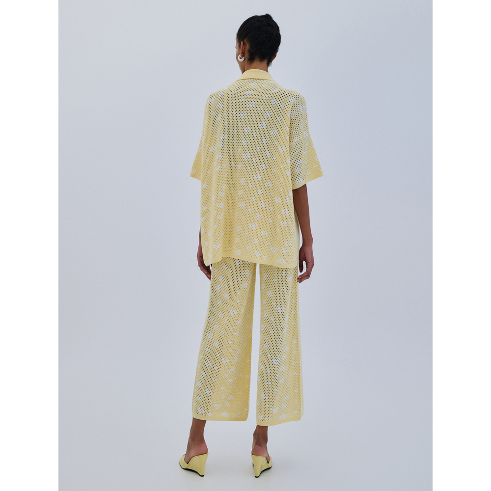 COMBOS Cardigan Polo V Hearts Γυναικεία Ζακέτα - 2