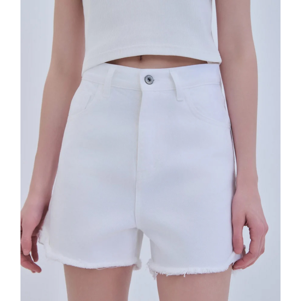 COMBOS KNITWEAR Denim Shorts  Γυναικείο Σορτσάκι Τζιν - 3