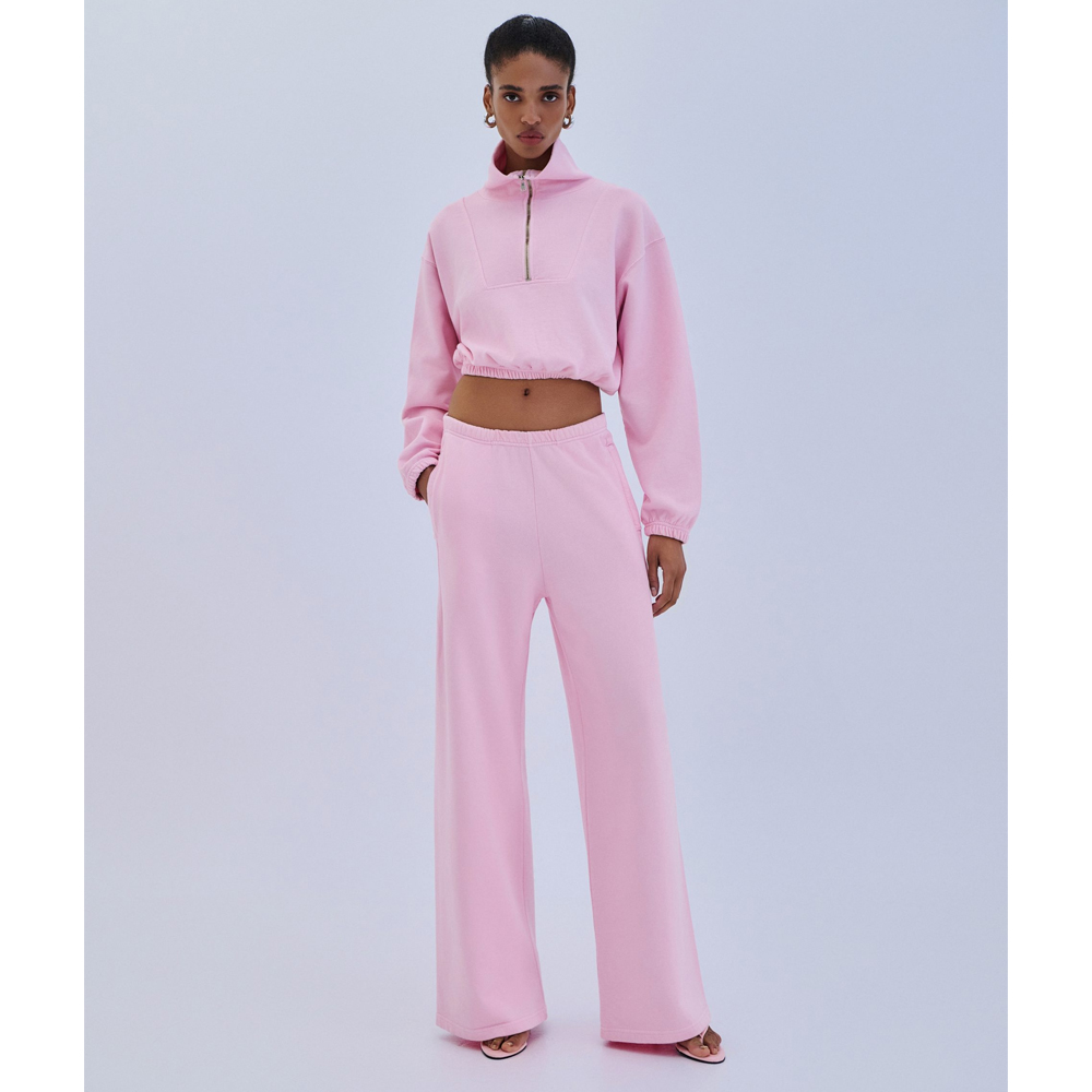 COMBOS KNITWEAR Sweatshirt Trouser Γυναικείο Παντελόνι Φόρμας - 2