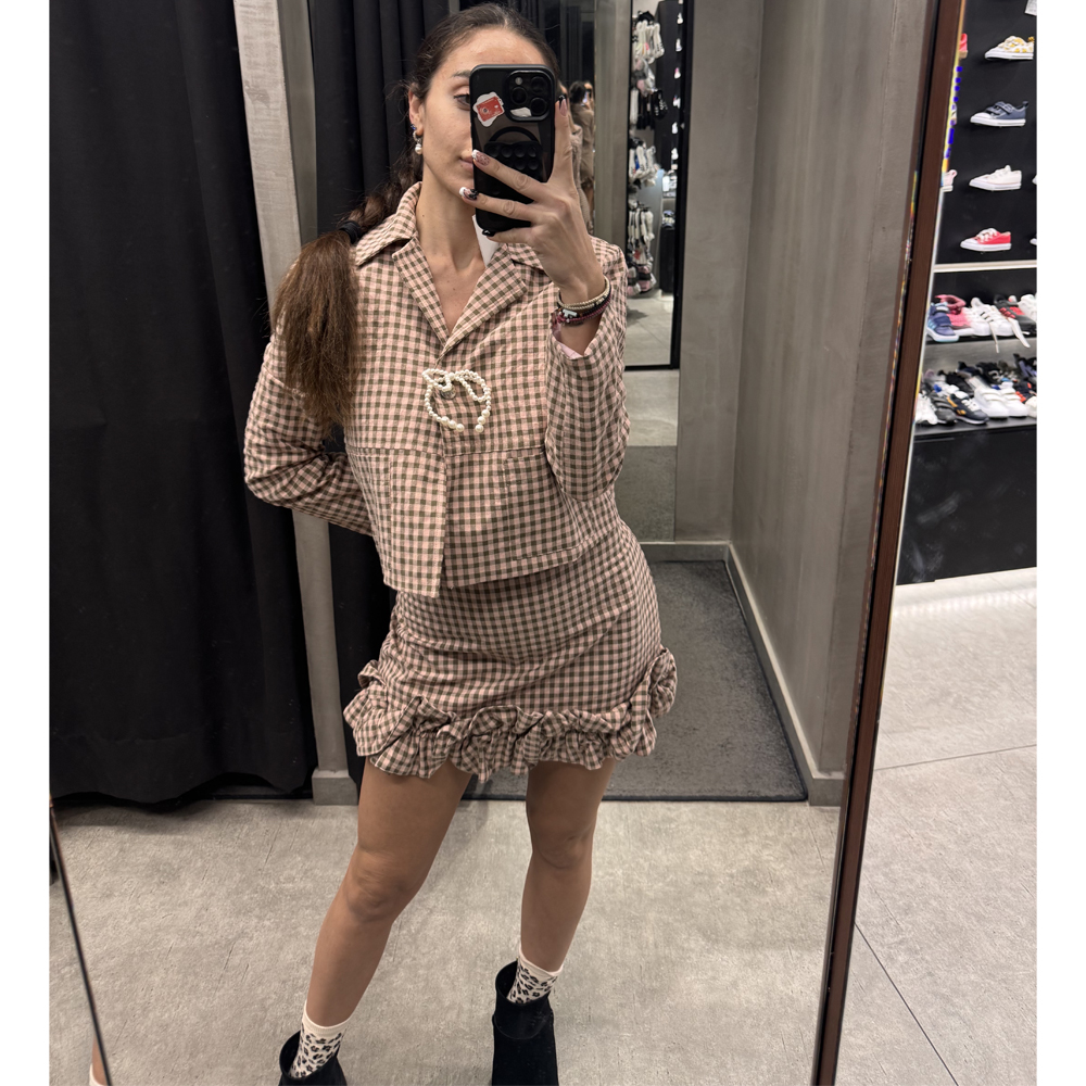 MILKWHITE Skirt Γυναικεία  Φούστα Μίνι - 2