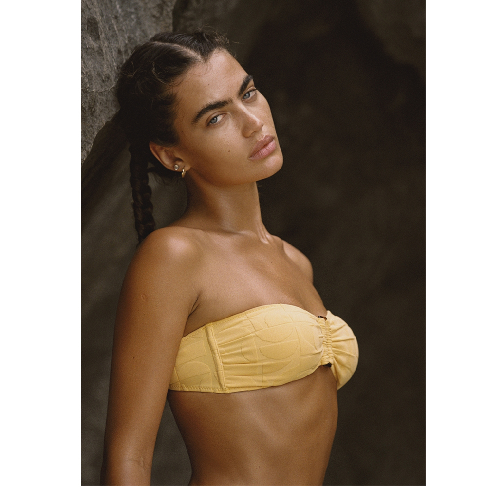 STEFANIA FRANGISTA Melita Banana Jacquard Μαγιό Σετ Μπικίνι  - 2