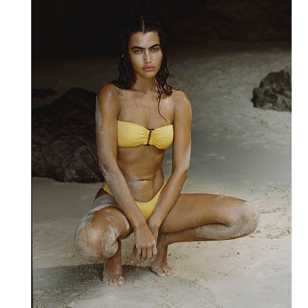 STEFANIA FRANGISTA Melita Banana Jacquard Μαγιό Σετ Μπικίνι  - 5
