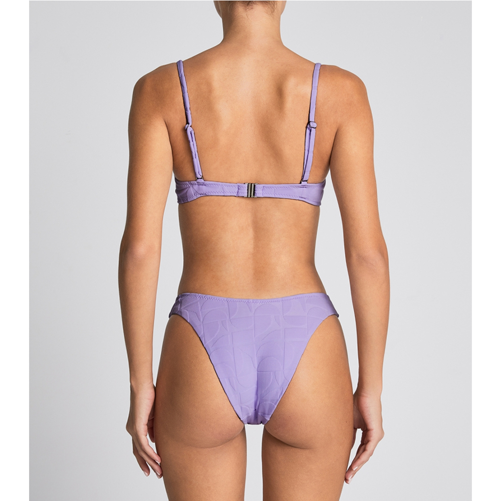 STEFANIA FRANGISTA Prince Lavender Jacquard Μαγιό Σετ Μπικίνι  - 2