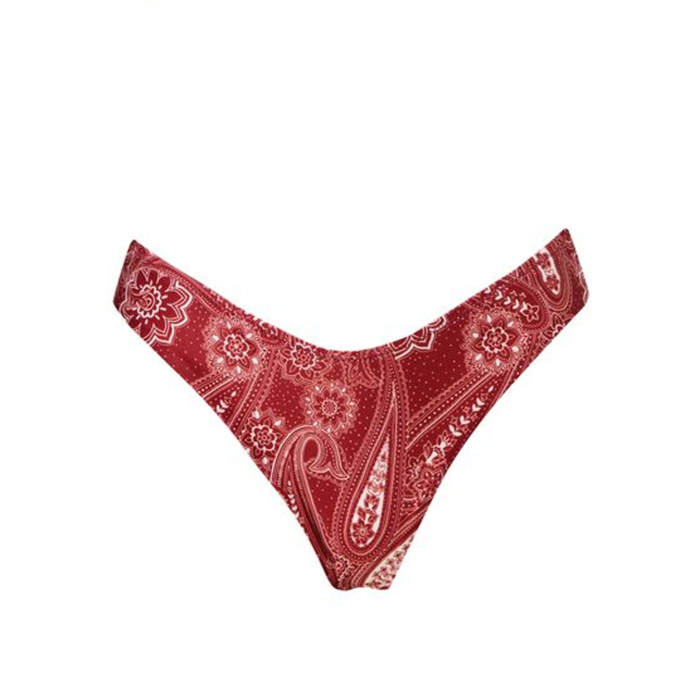 STEFANIA FRANGISTA Calisa Paisley Red Μαγιό Σετ Μπικίνι - 3