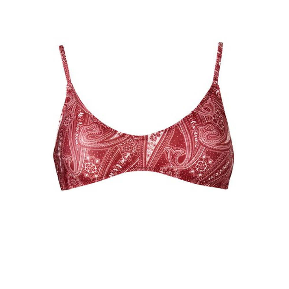 STEFANIA FRANGISTA Astrid  Paisley Red Μαγιό Σετ Μπικίνι - 2