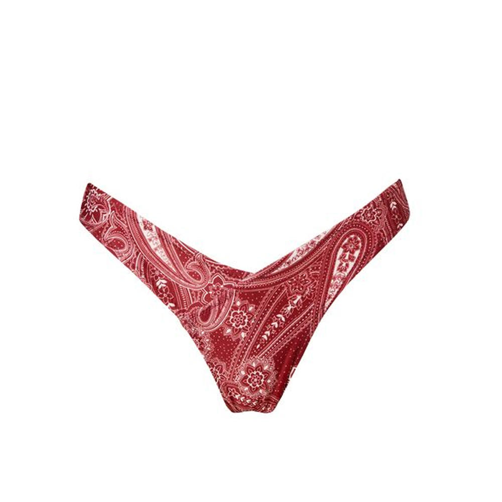 STEFANIA FRANGISTA Astrid  Paisley Red Μαγιό Σετ Μπικίνι - 3