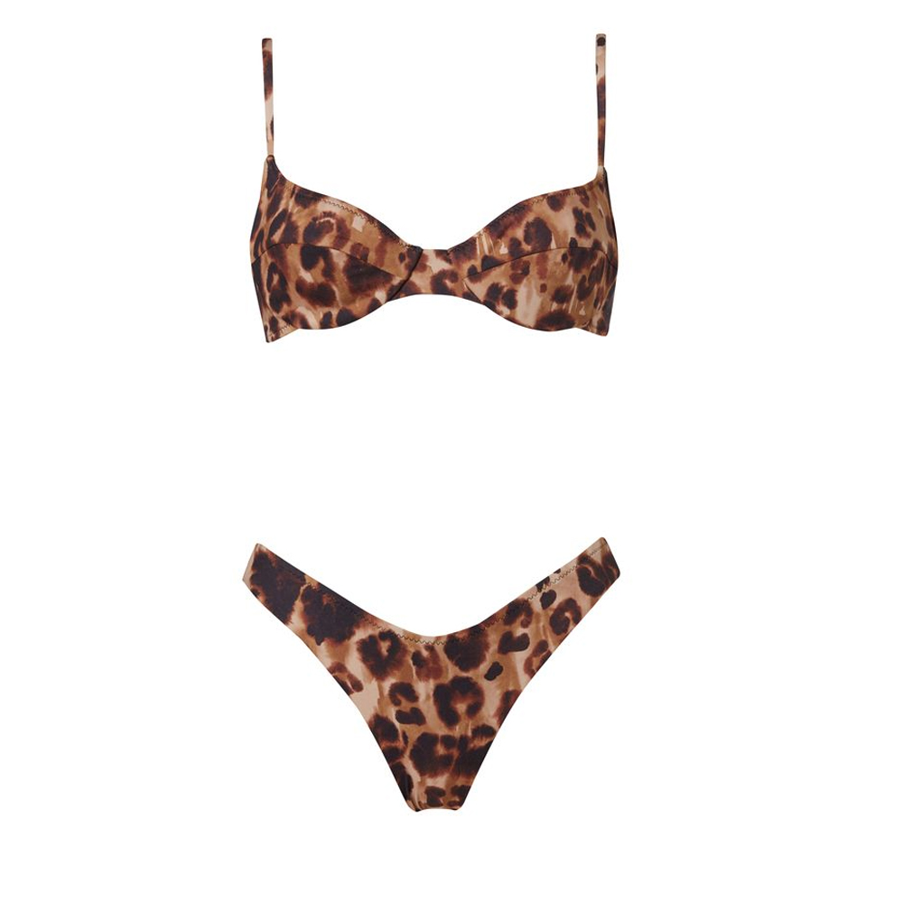 STEFANIA FRANGISTA Prince Leopard Μαγιό Σετ Μπικίνι - 4