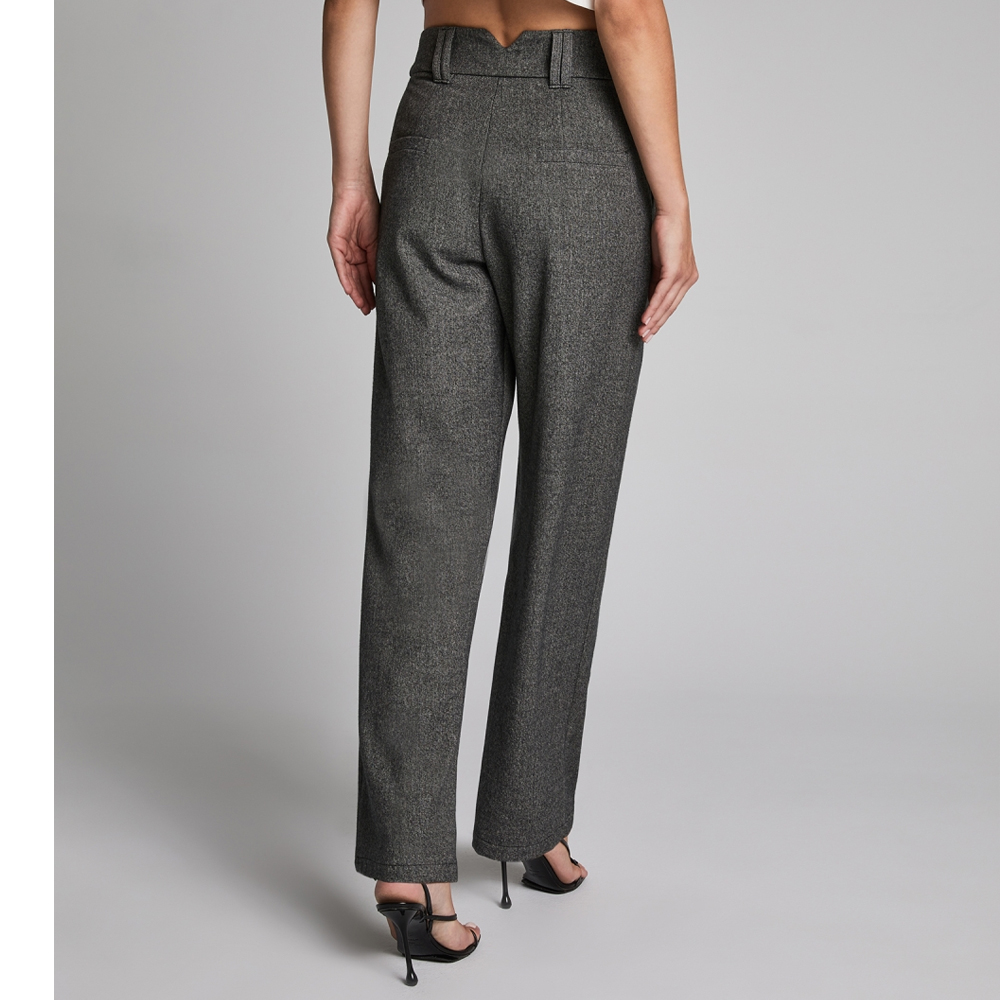 STEFANIA FRANGISTA Stevie Grey Trousers Γυναικείο Παντελόνι  - 3