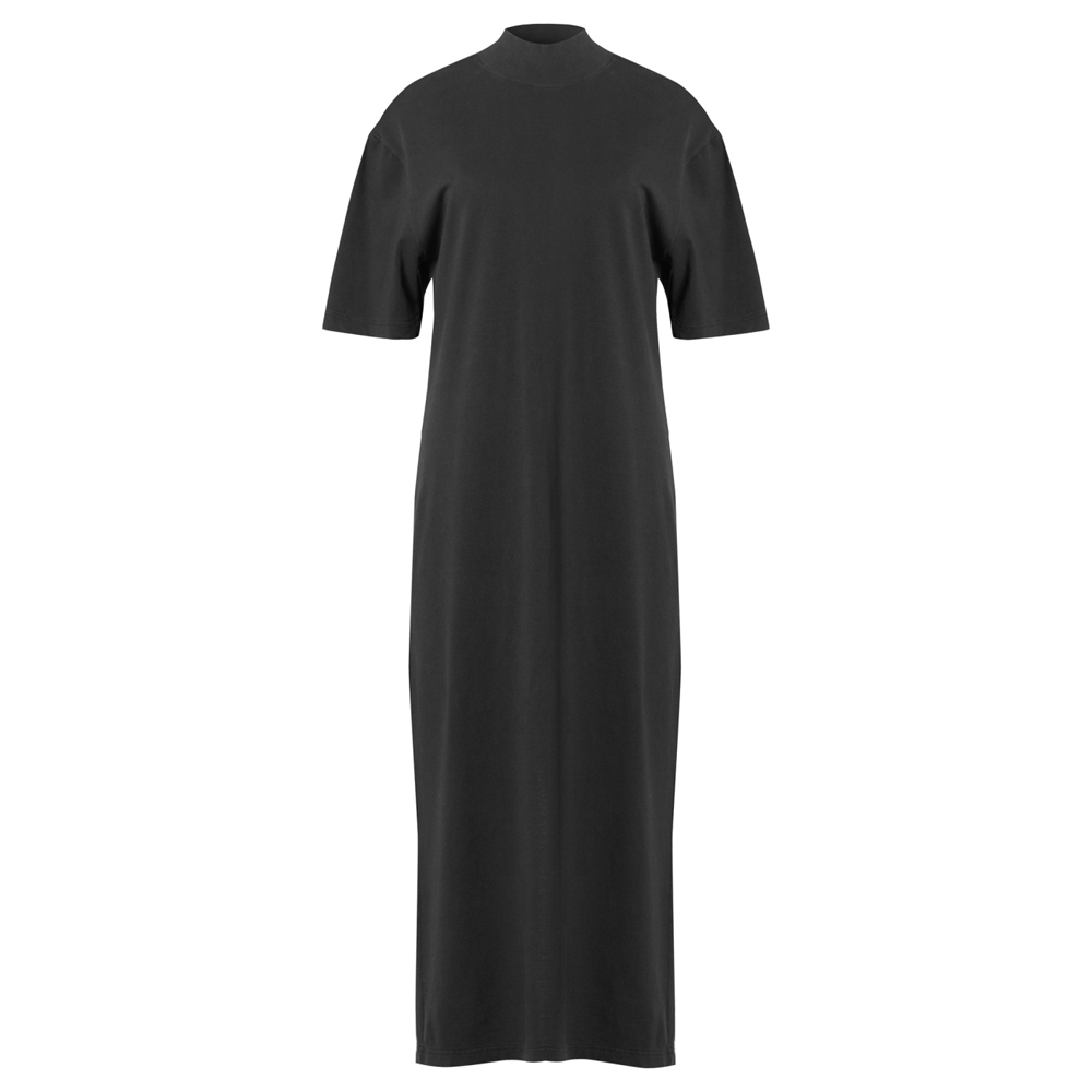 STEFANIA FRANGISTA Ringo Black Dress Γυναικείο Φόρεμα Maxi  - Μαύρο