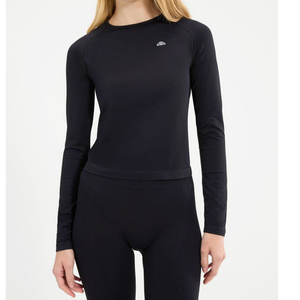 ELLESSE D'Irene long seamless Γυναικεία Μπλούζα - Μαύρο