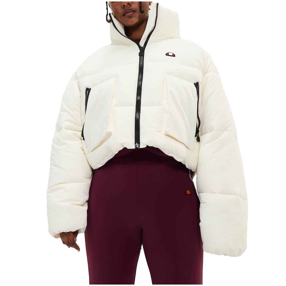 ELLESSE Sartoria Gaffer Padded Jacket Γυναικείο Μπουφάν - Λευκό