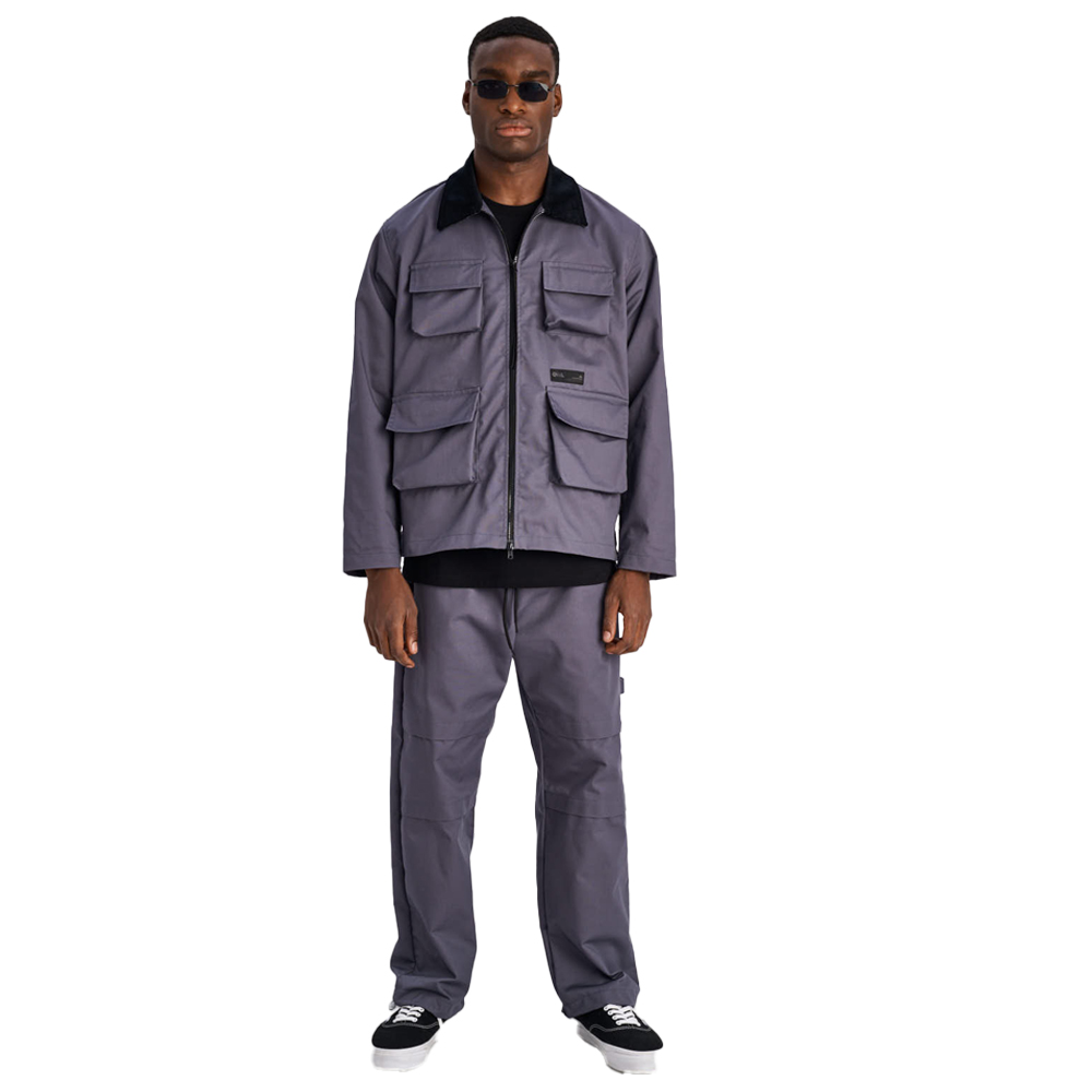 OWL Zip Shirt LS Ανδρικό Μπουφάν - Γκρι
