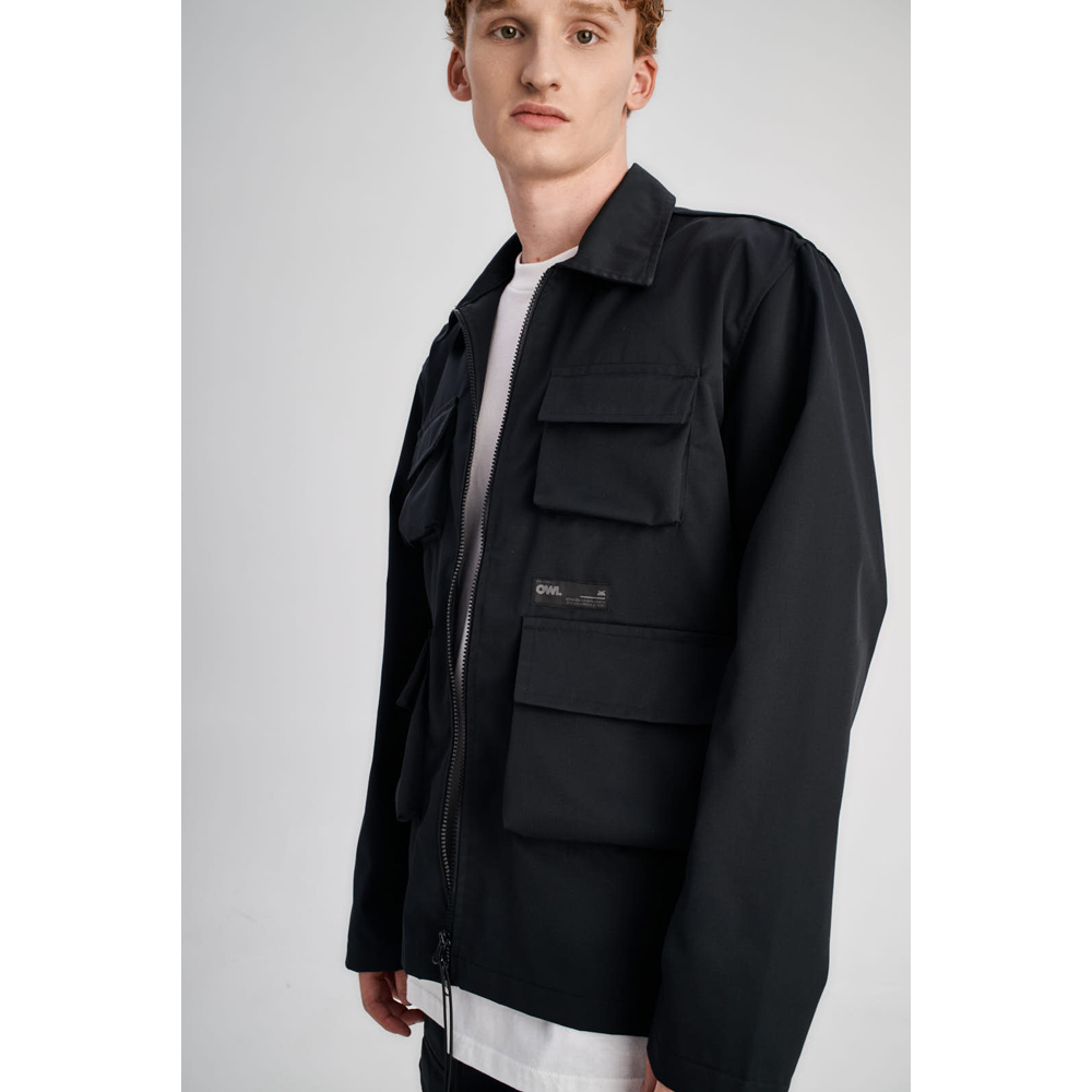 OWL Zip Shirt LS Ανδρικό Μπουφάν - 3