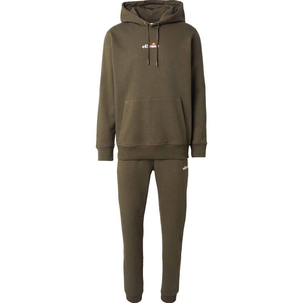 ELLESSE Sucre 2 Jog Suit Ανδρικό Σετ Φόρμας - Χακί