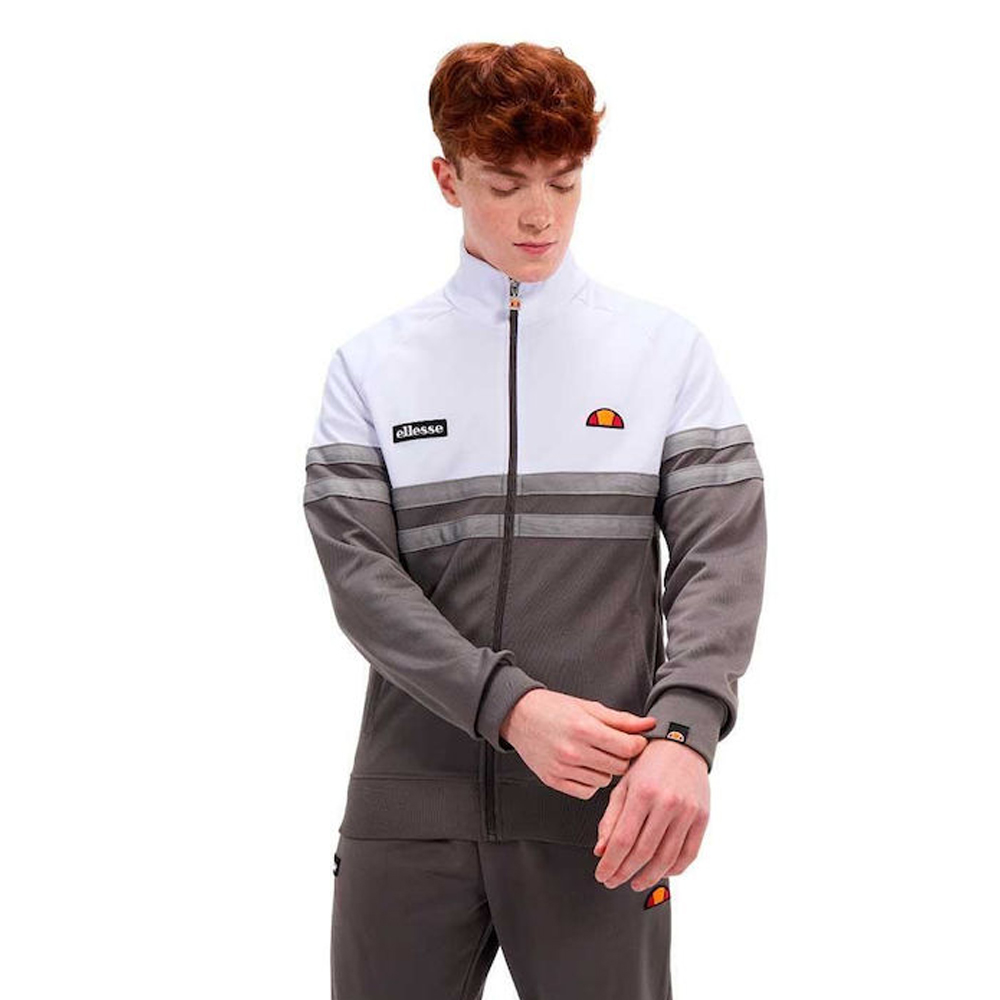 ELLESSE Men's Additions Rimini Track Top Ανδρική Ζακέτα - Γκρι