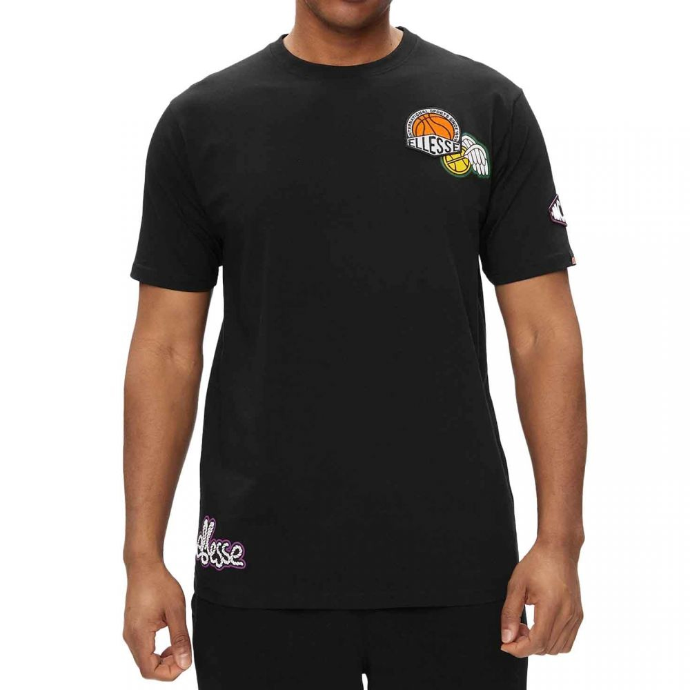 ELLESSE Tees & Shorts Boretto T-Shirt Ανδρικό T-Shirt - Μαύρο