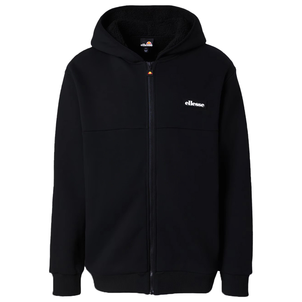 ELLESSE Ski Club Milleros Full Zip Hoodie Ανδρική Ζακέτα - Μαύρο