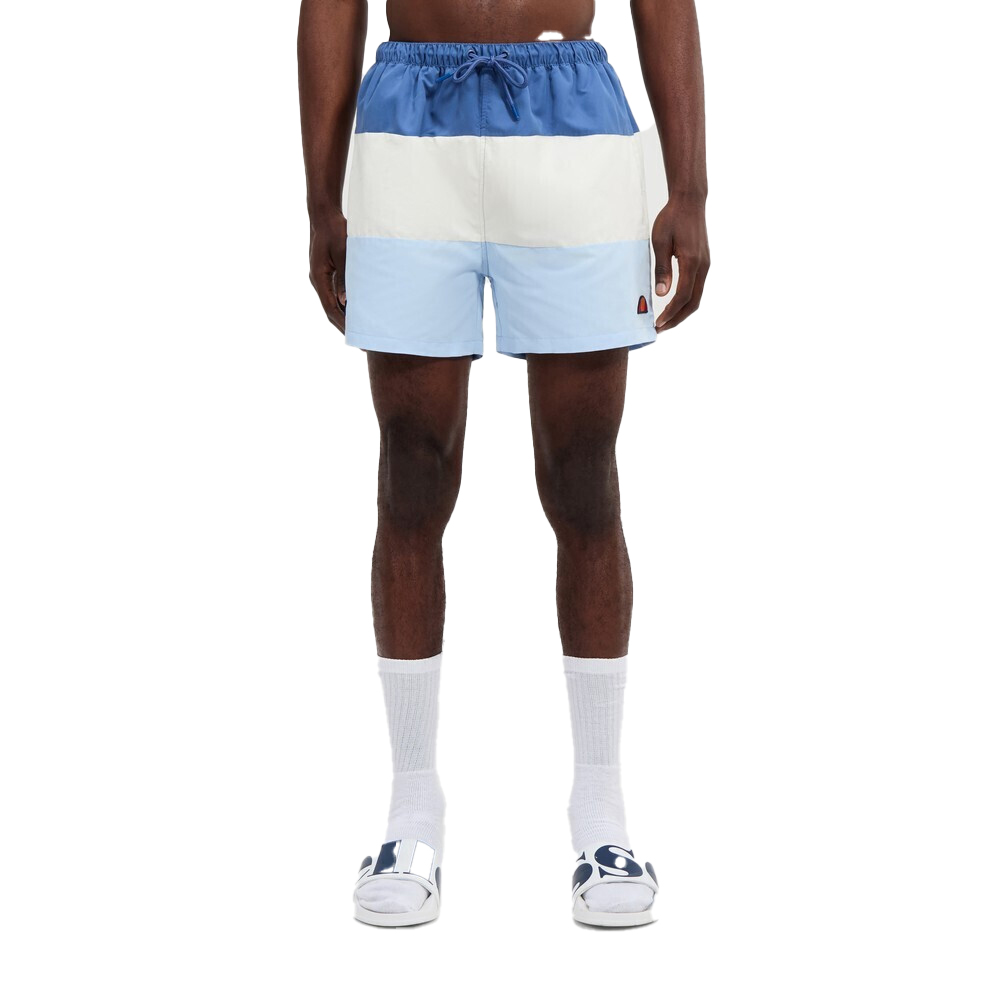 ELLESSE Cielo Swimshort Ανδρικό Μαγιό Σορτς - Λευκό-μπλε