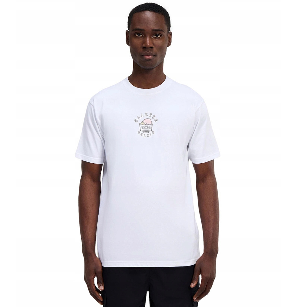 ELLESSE Stradone Tee Ανδρικό T-Shirt  - Λευκό