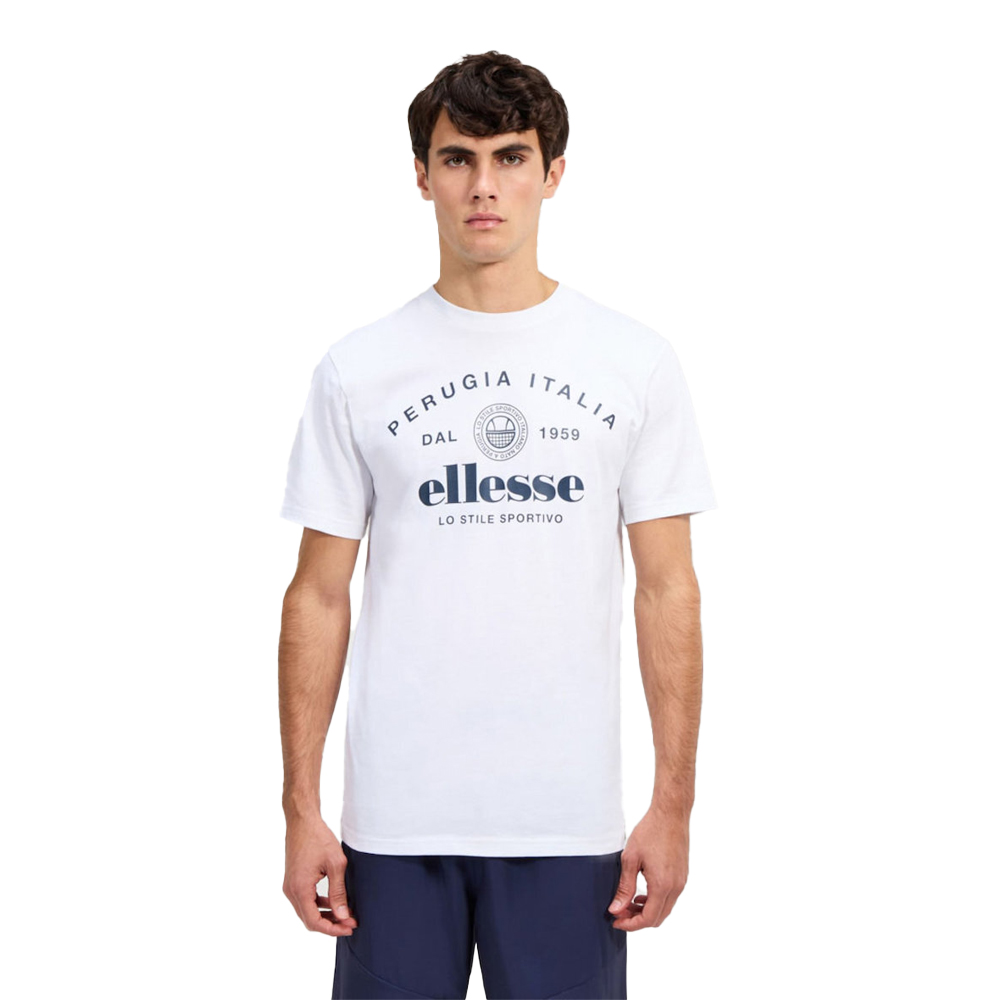 ELLESSE Pepito Tee Ανδρικό T-Shirt  - Λευκό