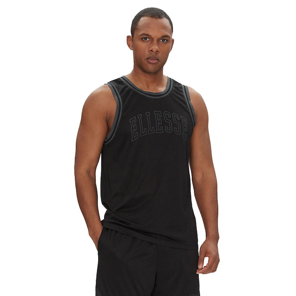 ELLESSE Bellic Vest Ανδρικό Αμάνικο T-Shirt  - Μαύρο