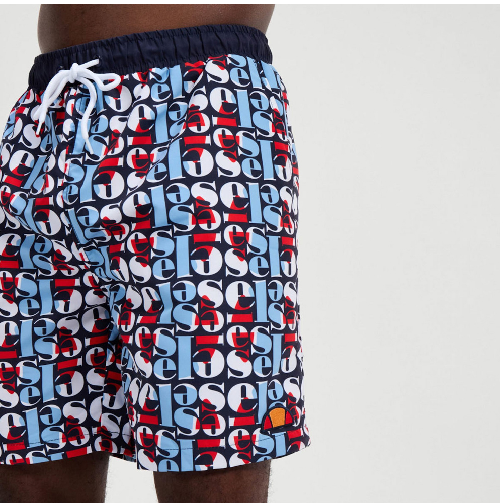 ELLESSE Block Aop Short Swimshort Ανδρικό Μαγιό Σορτς - 3