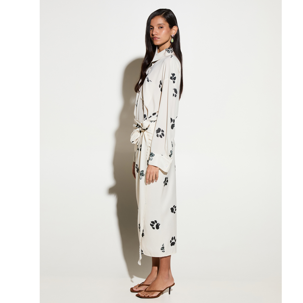 MILKWHITE Print  Wrap Skirt  Γυναικεία Φούστα - 3