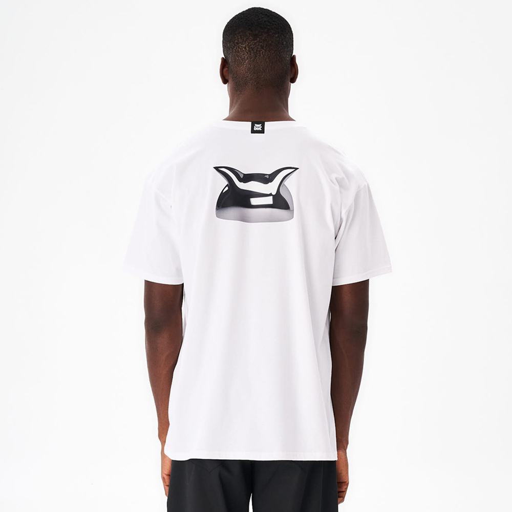 OWL T-shirt White Studio Reflections Ανδρικό T-Shirt  - 2